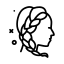 Flora hair braiding logo